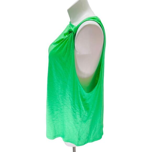 Sanctuary Asymemetrical Better Half Tank Top Sleeveless Green Plus Size 3X NWT - Picture 4 of 7